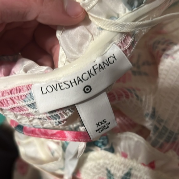 NWT LoveShackFancy Elise Smocked Tiered Dress Size XXS - Picture 10 of 12